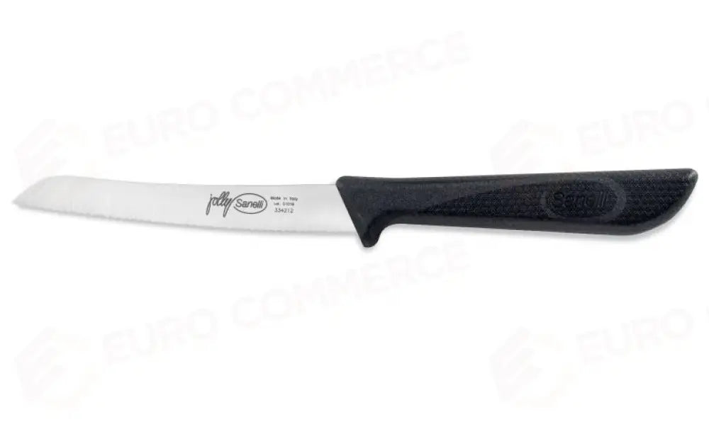 COLTELLO POMODORO CM.12 NERO JOLLY - 334212.N - SANELLI - COLTELLERIA