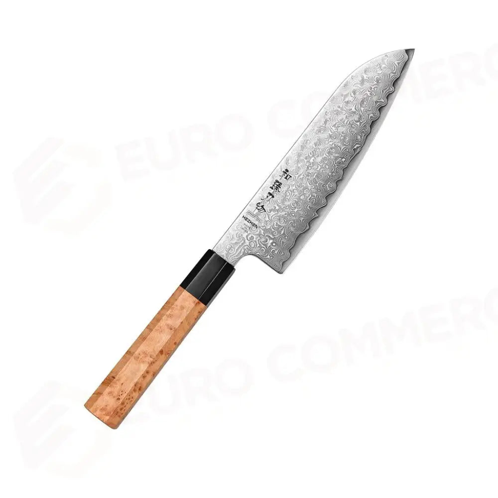 COLTELLO SANTOKU 16,5 CM JAPAN BLUE2 STEEL X05B-RS HEZHEN - 14000015 - MEDRI