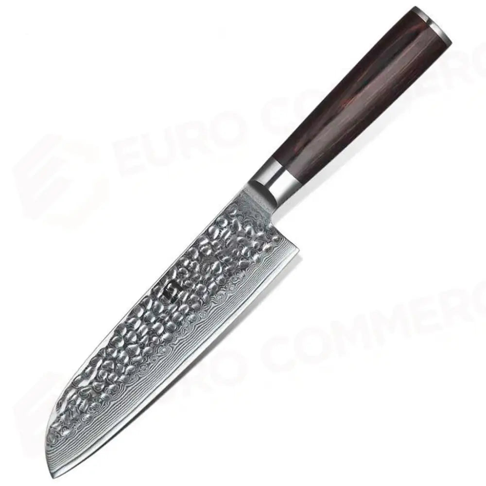 COLTELLO SANTOKU 17.8 CM DAMASCUS STEEL B1H-RS XINZUO - 14000003 - MEDRI