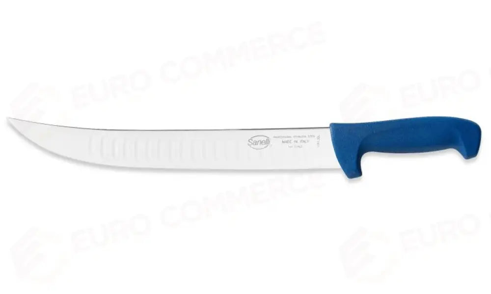 COLTELLO SCIMITARRA OLIVATA CM.30 MEAT E BBQ - 118130L - SANELLI - COLTELLERIA