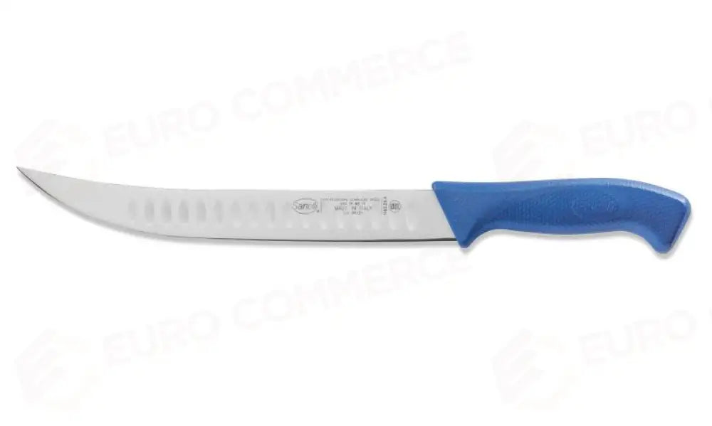 COLTELLO SCIMITARRA OLIVATO CM.26 AZZURRO SKIN - 118226.A - SANELLI - COLTELLERIA