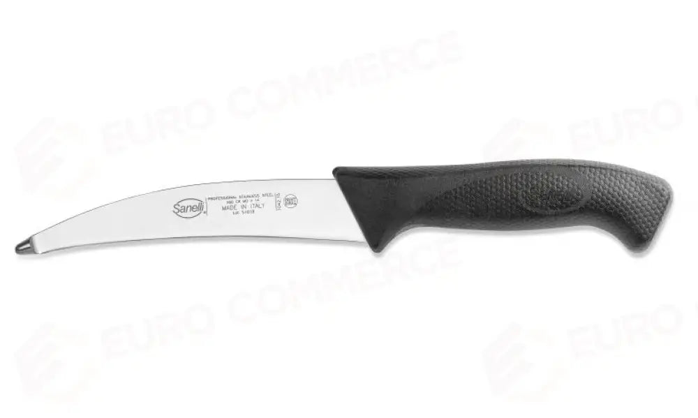 COLTELLO SVENTRARE CURVO CM.15 SKIN - 104215 - SANELLI - COLTELLERIA