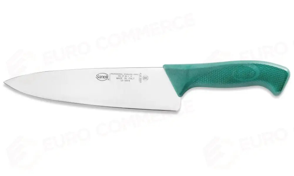 COLTELLO TRINCIANTE CM.21 VERDE SKIN - 312221.V - SANELLI - COLTELLERIA