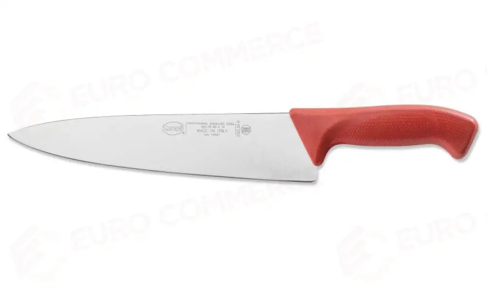COLTELLO TRINCIANTE CM.25 ROSSO SKIN - 312225.R - SANELLI - COLTELLERIA