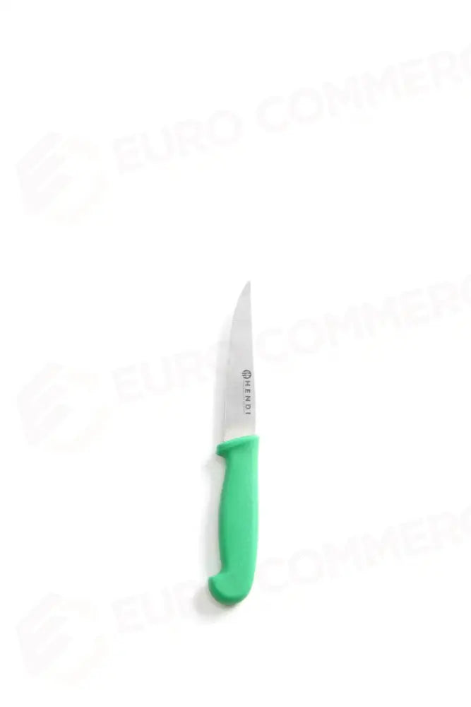 COLTELLO UNIVERSALE SEGHETTATO VERDE (L)205MM - HENDI