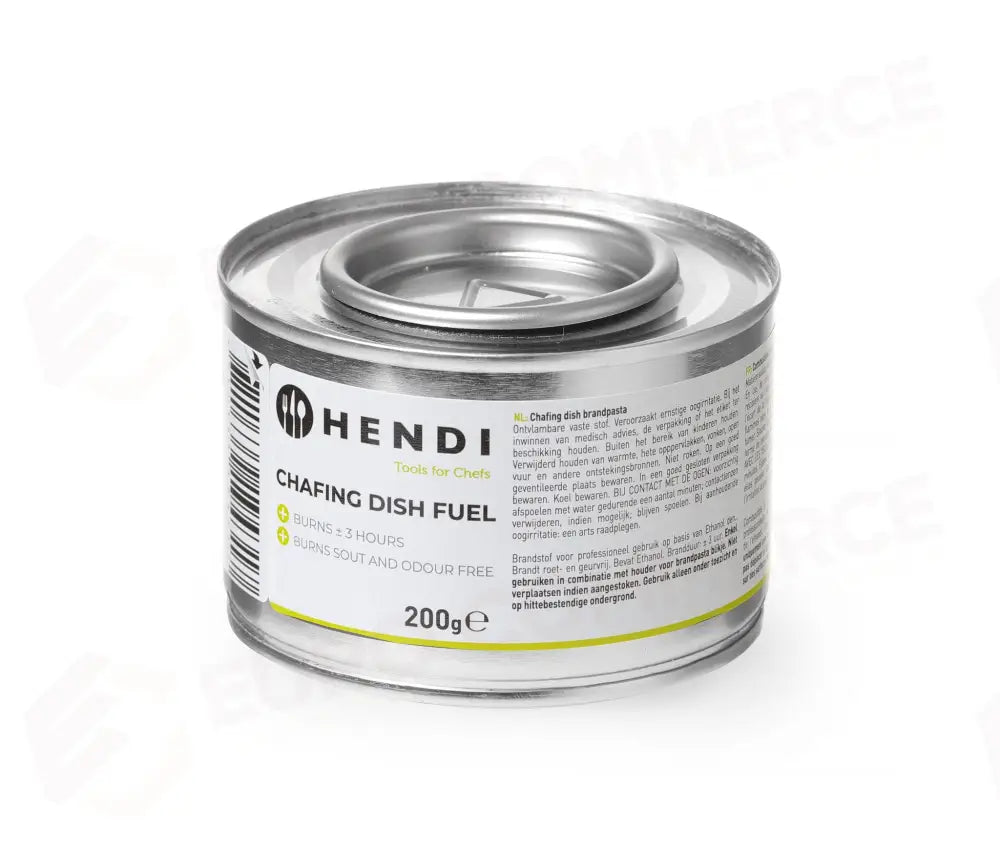 COMBUSTIBILE PER SCALDAVIVANDE 200GR (DE/IT/HU/HR/SI) HENDI 72 PEZZI - 194355