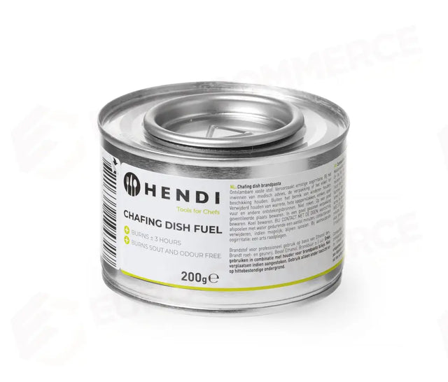 COMBUSTIBILE PER SCALDAVIVANDE 200GR (DE/IT/HU/HR/SI), HENDI, 72 PEZZI - 194355