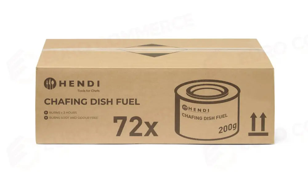 COMBUSTIBILE PER SCALDAVIVANDE 200GR (DE/IT/HU/HR/SI) HENDI 72 PEZZI - 194355