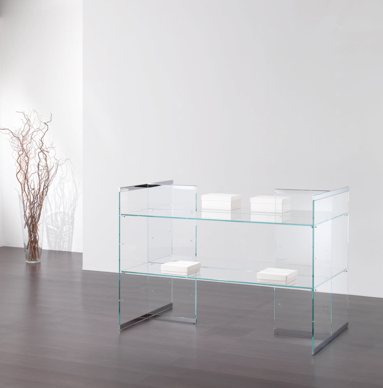 VETRINE COMPONIBILI GLASSYSTEM 143X80X100 CM - COM/GS17 - ITALVETRINE
