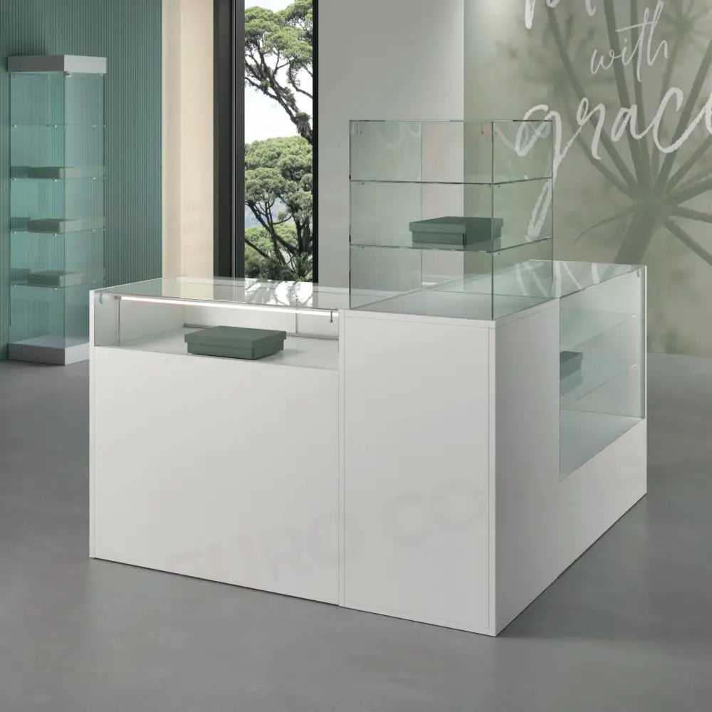 COMPOSIZIONE LAMINATO 150X150X140 CM - COM/LA3 - ITALVETRINE