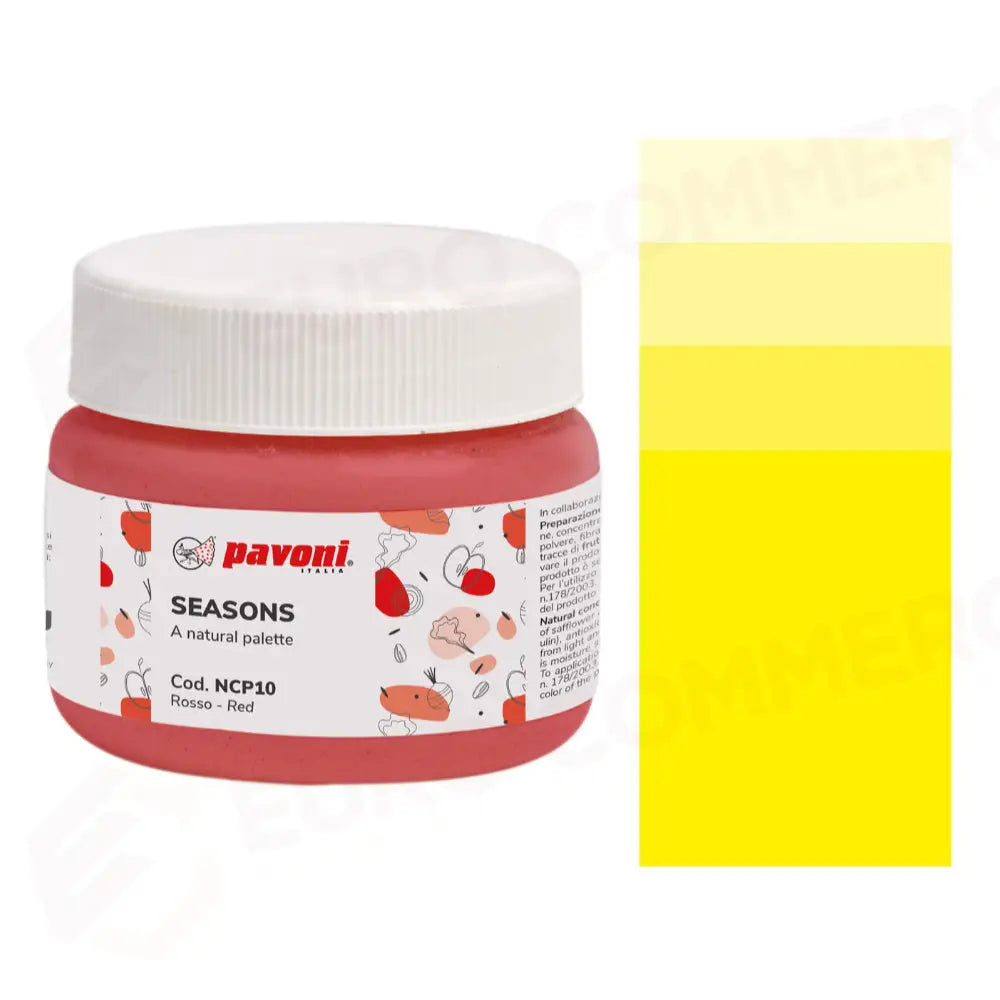 CONCENTRATI NATURALI IN POLVERE 80 G SEASONS - VERDE MELA - NCP01 - PAVONI ITALIA - ATTREZZATURA PROFESSIONALE