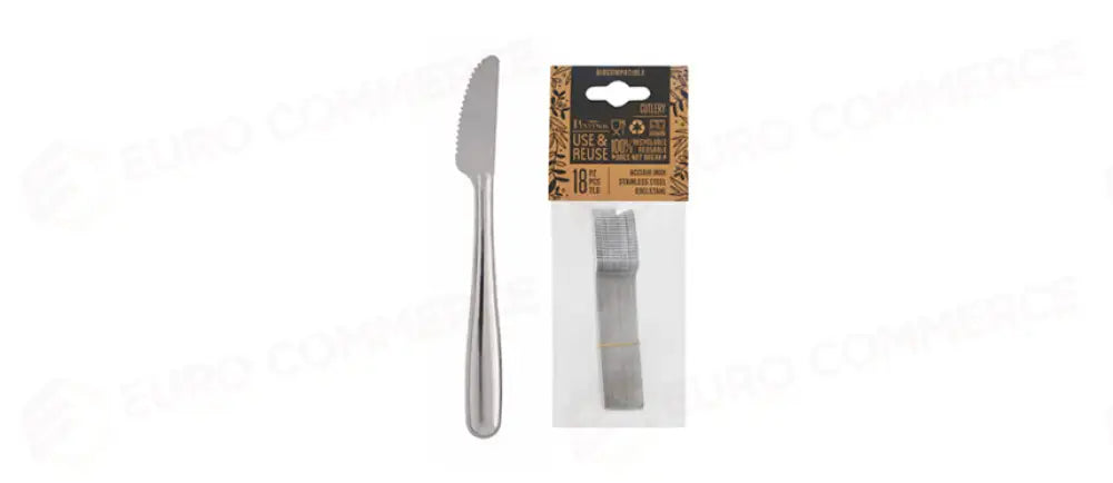 CONF.18 PZ USE&REUSE COLTELLO TAVOLA - 136877 - MORINI