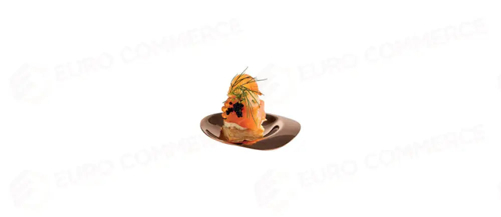 CONF.4 PZ PADERNO PEBBLES RAME PIATTO FONDO 8,5X8H1 - 201832 - MORINI