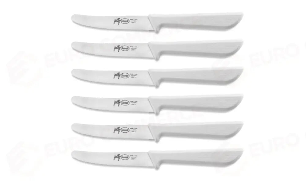 CONFENZIONE 6 PZ. TAVOLA BIANCO JOLLY - 906206.B - SANELLI - COLTELLERIA