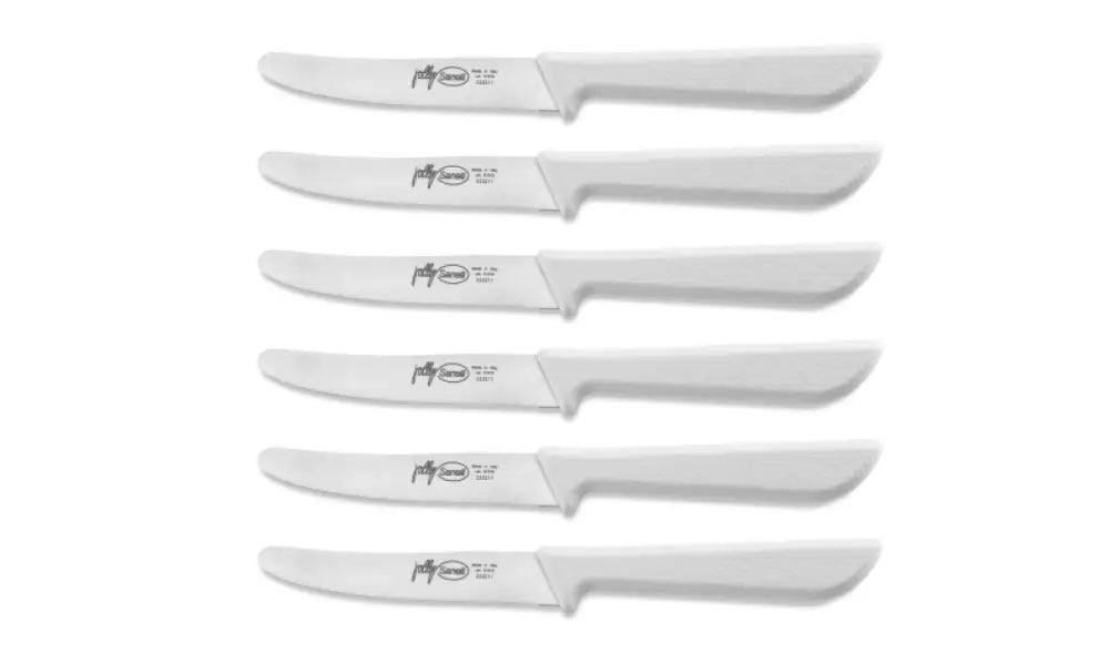 CONFENZIONE 6 PZ. TAVOLA BIANCO JOLLY - 906206.B - SANELLI - COLTELLERIA