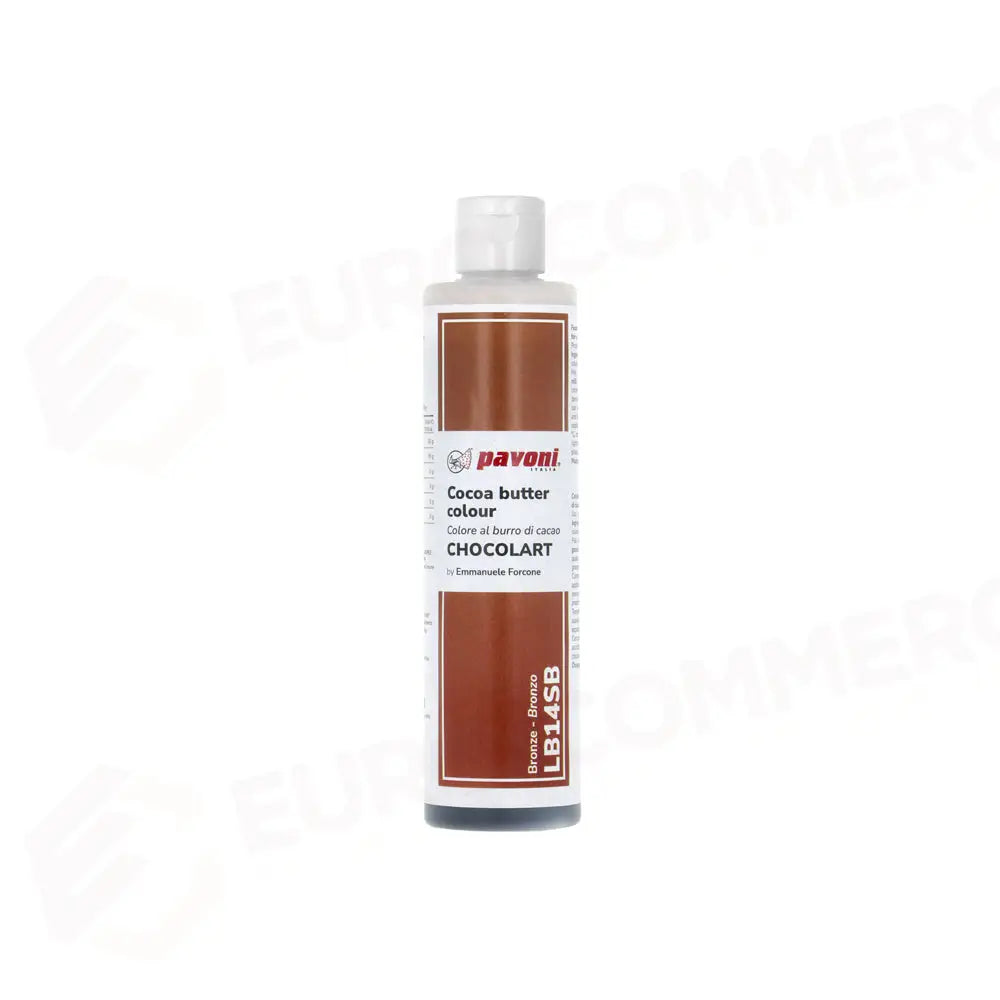CONFEZIONE 200 GR BURRO DI CACAO - BRONZO - LB14SB - PAVONI ITALIA - ATTREZZATURA PROFESSIONALE