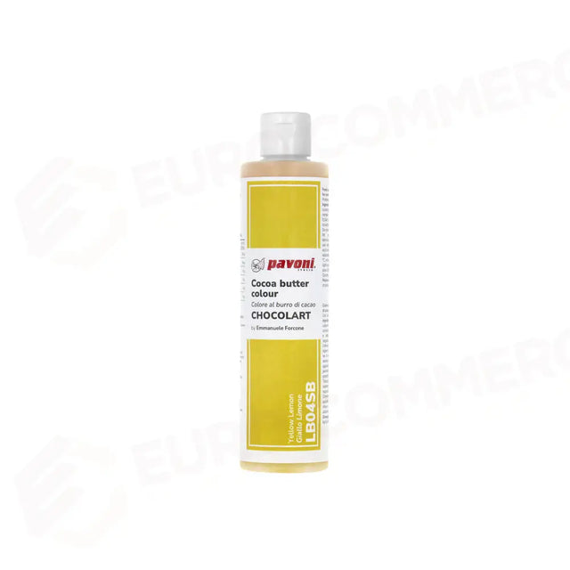CONFEZIONE 200 GR BURRO DI CACAO - GIALLO LIMONE - LB04SB - PAVONI ITALIA