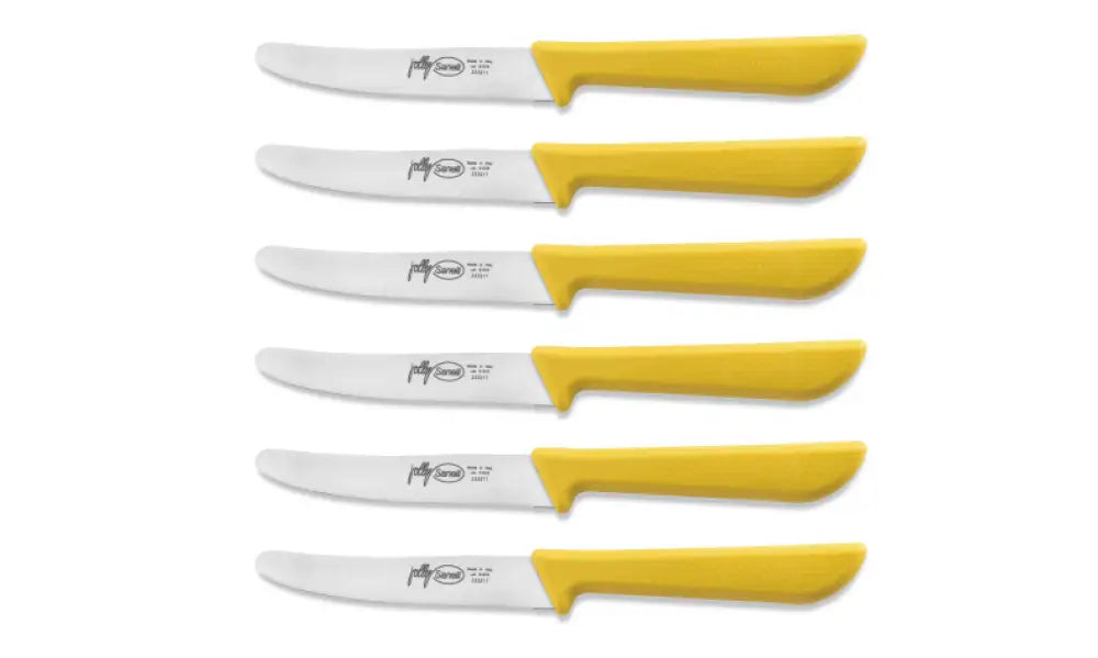 CONFEZIONE 6 PZ TAVOLA GIALLO JOLLY - 906206.G - SANELLI - COLTELLERIA