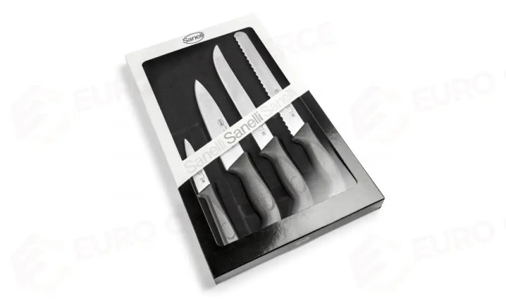 CONFEZIONE CUCINA 4 PZ. SKIN - 909204 - SANELLI - COLTELLERIA