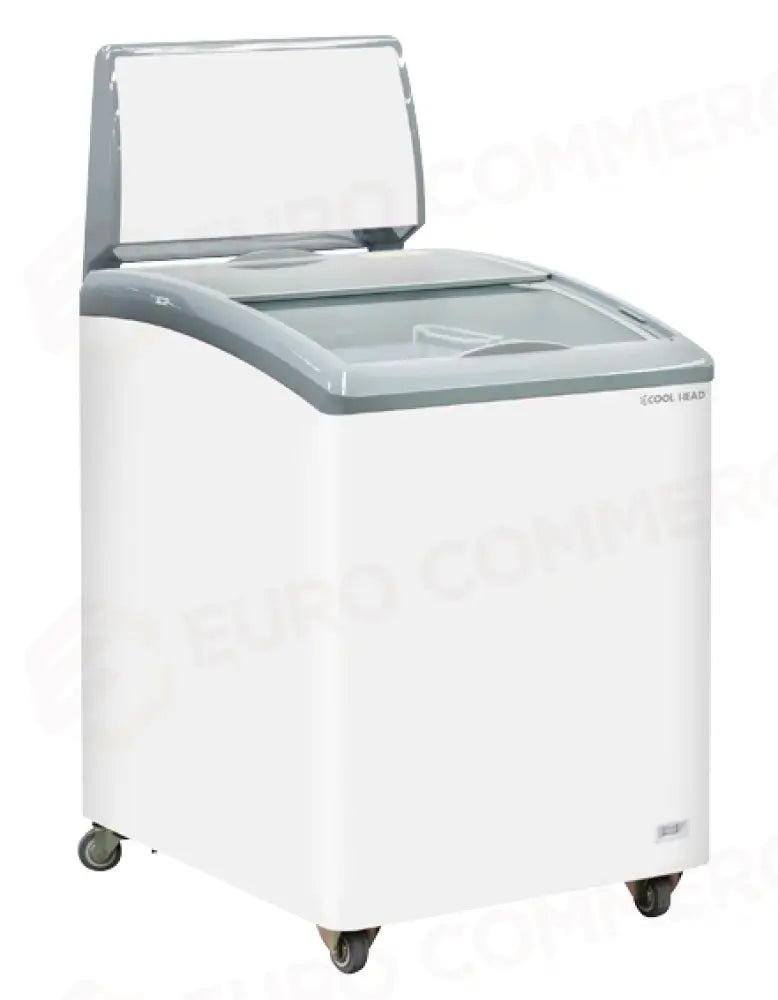 CONGELATORE A POZZETTO 150 LT CON TOP IN VETRO SCORREVOLE E OPALINA PUBBLICITARIA C1 -18°C - CG 150C - COOL HEAD
