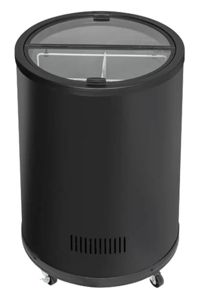 CONGELATORE A POZZETTO 80 LT CON PORTA VETRO C1 -18°C - HN 80 - COOL HEAD