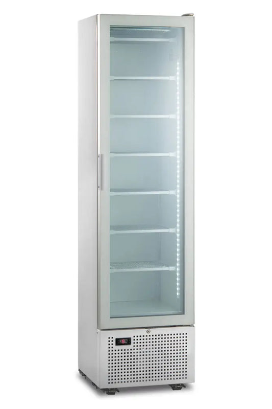 CONGELATORI A VETRINA VERTICALI - SLIM FREEZER 225 T BIANCO - KLIMAITALIA