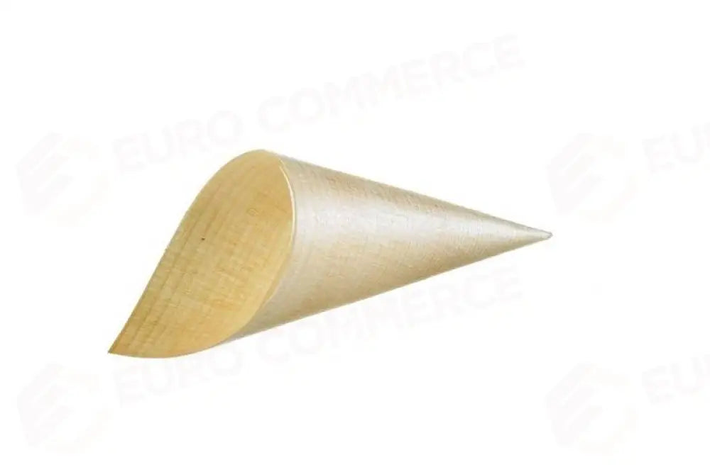 CONO IN LEGNO NATURALE - Ø4,5X12,5 CM - S0047.S - LEONE - FINGER FOOD IN LEGNO
