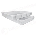 CONT. SOVRAPPONIBILE SERIE SL - DIM. ESTERNE 657X455X83 MM - LITRI 18 - PZ PER PALLET 135 - SLX1 - PAVONI ITALIA