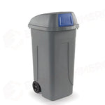 CONTENITORE A CAMPANA BASCULANTE IN PLASTICA SECONDA VITA - BLOOM PUSH - 720905 - ATTREZZATURA