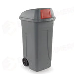 CONTENITORE A CAMPANA BASCULANTE IN PLASTICA SECONDA VITA - BLOOM PUSH - 720907 - ATTREZZATURA