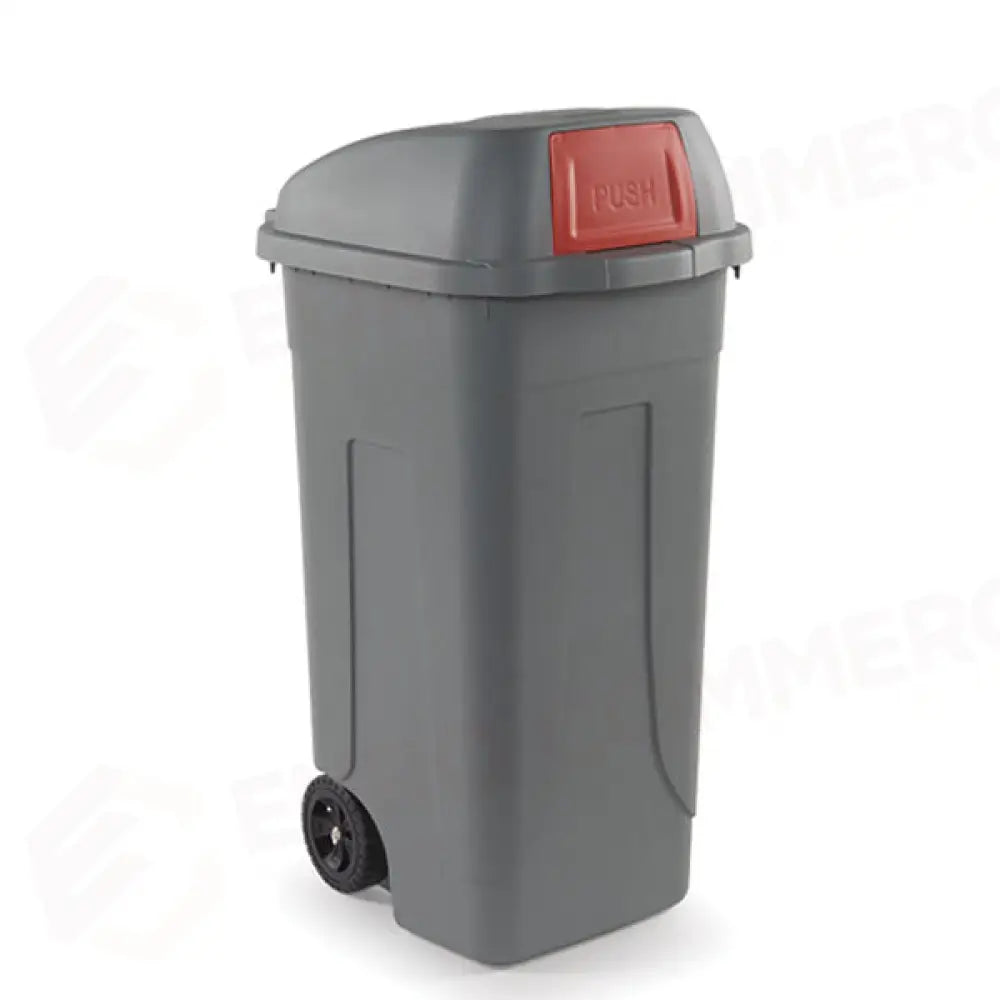 CONTENITORE A CAMPANA BASCULANTE IN PLASTICA SECONDA VITA - BLOOM PUSH - 720907 - ATTREZZATURA