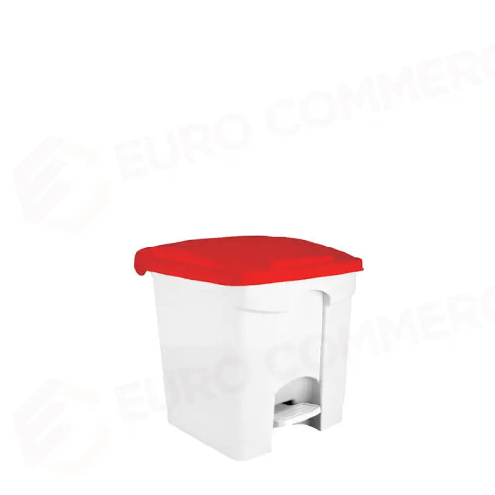 CONTENITORE A PEDALE CON COPERCHIO COLORATO - CONTITOP - 115357 - ATTREZZATURA