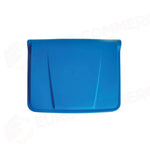 CONTENITORE A PEDALE CON COPERCHIO COLORATO - CONTITOP - 115455 - ATTREZZATURA
