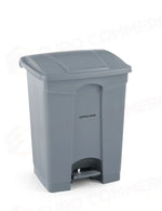 CONTENITORE CON APERTURA A PEDALE AMERBOX 68L GRIGIO CHIARO 490X410X(H)660MM - 691151