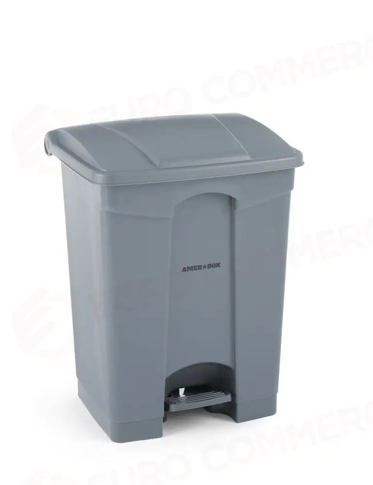 CONTENITORE CON APERTURA A PEDALE AMERBOX 68L GRIGIO CHIARO 490X410X(H)660MM - HENDI