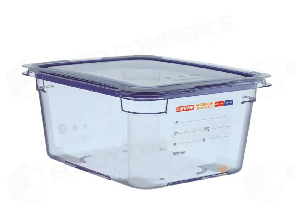 CONTENITORE CON COPERCHIO 1/2 32.5X26.5 CM H 15 CM ABS 07775 ARAVEN - 12480081 - MEDRI
