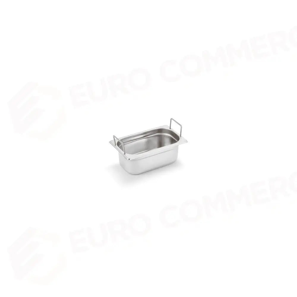 CONTENITORE CON MANIGLIE RIENTRANTI - SERIE GN 14100 ACCIAIO INOX - PADERNO