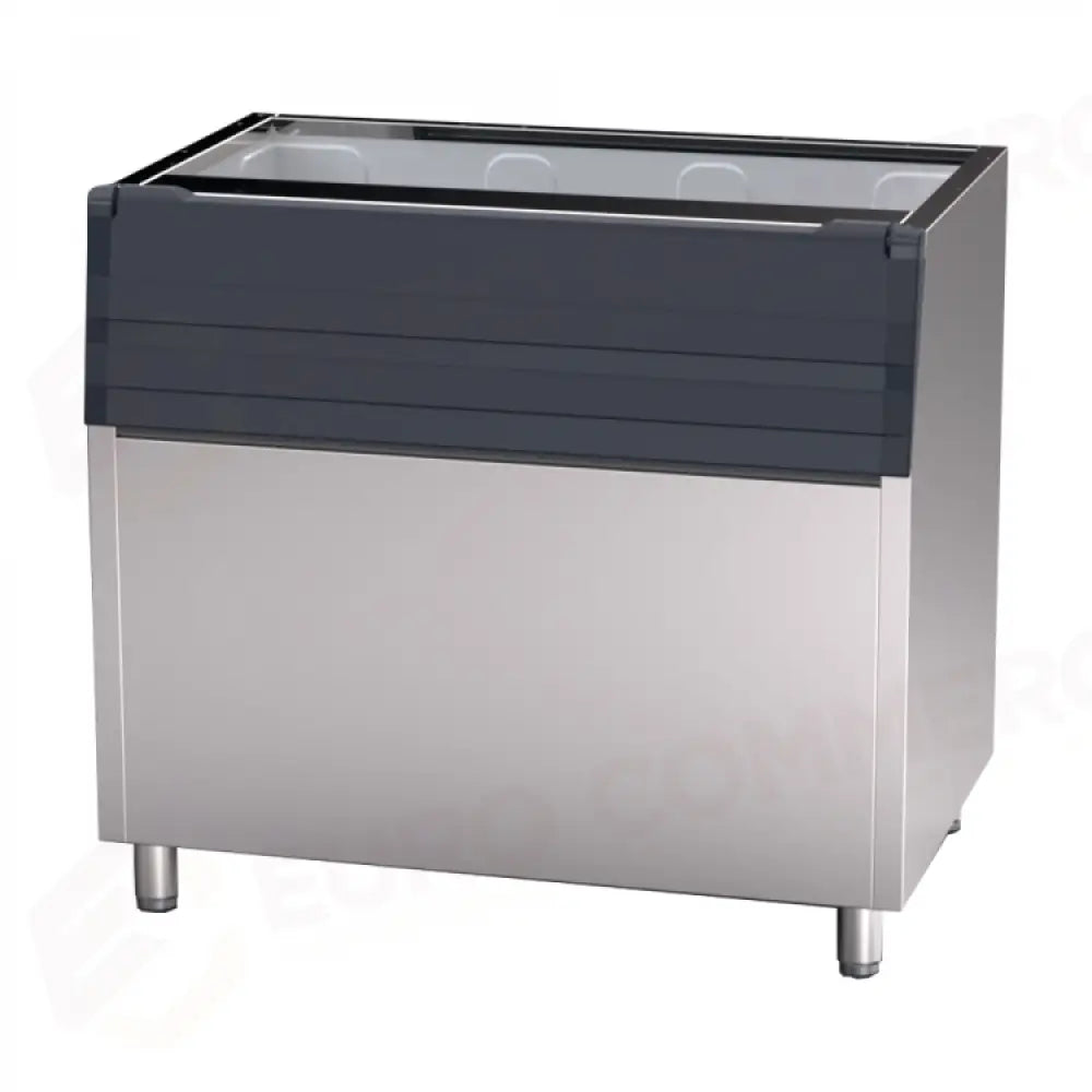 I BIN SONO ABBINABILI A TUTTI I PRODUTTORI DI GHIACCIO MODULARI. SONO DISPONIBILI NELLA VERSIONE CON CARROZZERIA IN ACCIAIO INOX CON VASCA INTERNA IN POLIETILENE E NELLA VERSIONE INTERAMENTE IN POLIETILENE. SONO DISPONIBILI ANCHE BIN CON CARRELLO ESTRAIBILE PER CONSENTIRE UN FACILE TRASPORTO DEL GHIACCIO ALLA POSTAZIONE DI UTILIZZO. - BIN350 - BREMA
