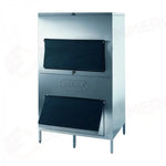 I BIN SONO ABBINABILI A TUTTI I PRODUTTORI DI GHIACCIO MODULARI. SONO DISPONIBILI NELLA VERSIONE CON CARROZZERIA IN ACCIAIO INOX CON VASCA INTERNA IN POLIETILENE E NELLA VERSIONE INTERAMENTE IN POLIETILENE. SONO DISPONIBILI ANCHE BIN CON CARRELLO ESTRAIBILE PER CONSENTIRE UN FACILE TRASPORTO DEL GHIACCIO ALLA POSTAZIONE DI UTILIZZO. - BIN550VDS - BREMA