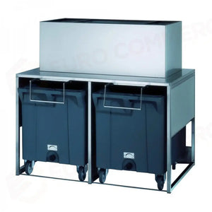 I BIN SONO ABBINABILI A TUTTI I PRODUTTORI DI GHIACCIO MODULARI. SONO DISPONIBILI NELLA VERSIONE CON CARROZZERIA IN ACCIAIO INOX CON VASCA INTERNA IN POLIETILENE E NELLA VERSIONE INTERAMENTE IN POLIETILENE. SONO DISPONIBILI ANCHE BIN CON CARRELLO ESTRAIBILE PER CONSENTIRE UN FACILE TRASPORTO DEL GHIACCIO ALLA POSTAZIONE DI UTILIZZO. - DRB100 - BREMA