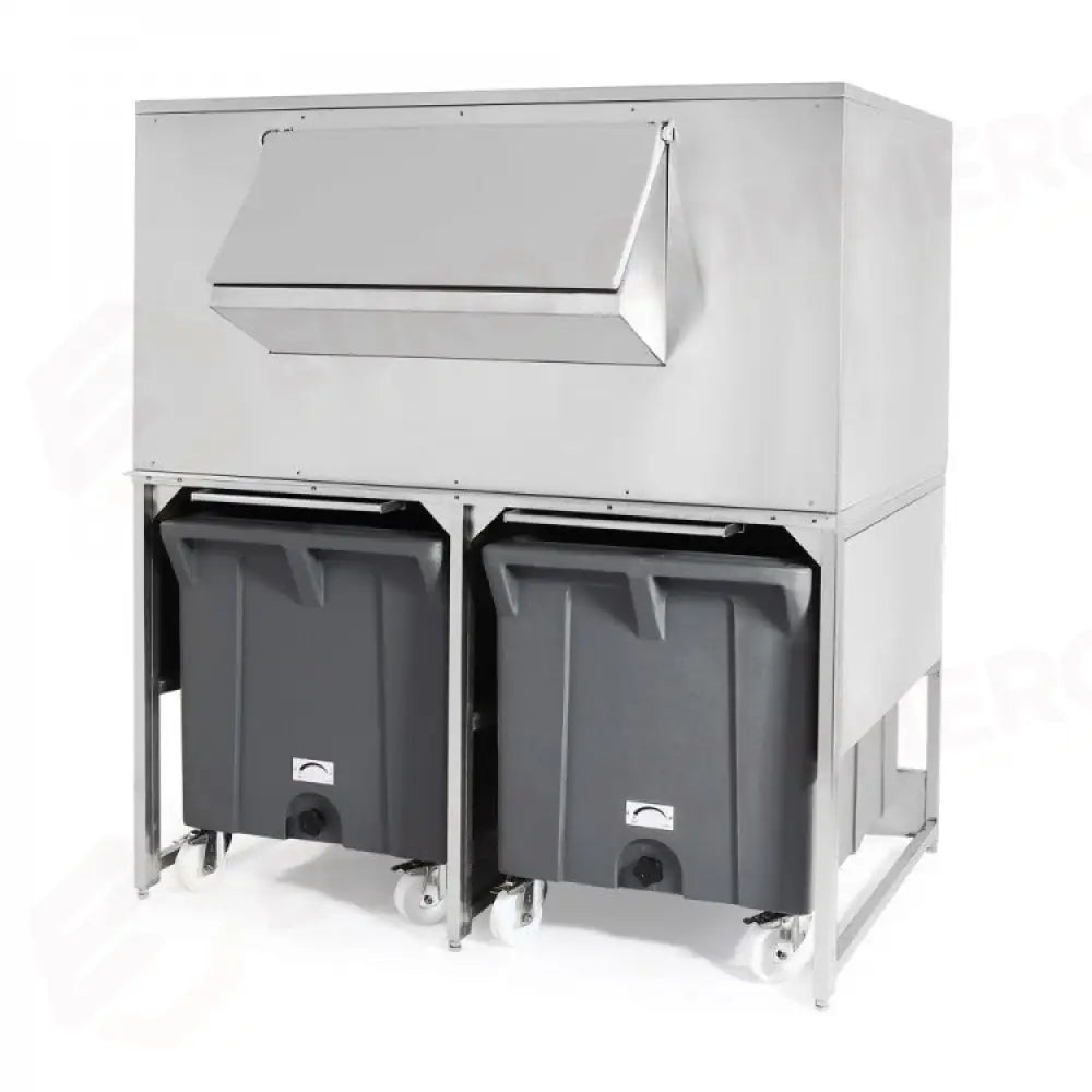 I BIN SONO ABBINABILI A TUTTI I PRODUTTORI DI GHIACCIO MODULARI. SONO DISPONIBILI NELLA VERSIONE CON CARROZZERIA IN ACCIAIO INOX CON VASCA INTERNA IN POLIETILENE E NELLA VERSIONE INTERAMENTE IN POLIETILENE. SONO DISPONIBILI ANCHE BIN CON CARRELLO ESTRAIBILE PER CONSENTIRE UN FACILE TRASPORTO DEL GHIACCIO ALLA POSTAZIONE DI UTILIZZO. - DRB500 - BREMA