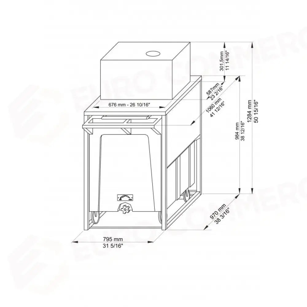 I BIN SONO ABBINABILI A TUTTI I PRODUTTORI DI GHIACCIO MODULARI. SONO DISPONIBILI NELLA VERSIONE CON CARROZZERIA IN ACCIAIO INOX CON VASCA INTERNA IN POLIETILENE E NELLA VERSIONE INTERAMENTE IN POLIETILENE. SONO DISPONIBILI ANCHE BIN CON CARRELLO ESTRAIBILE PER CONSENTIRE UN FACILE TRASPORTO DEL GHIACCIO ALLA POSTAZIONE DI UTILIZZO. - RB100 - BREMA