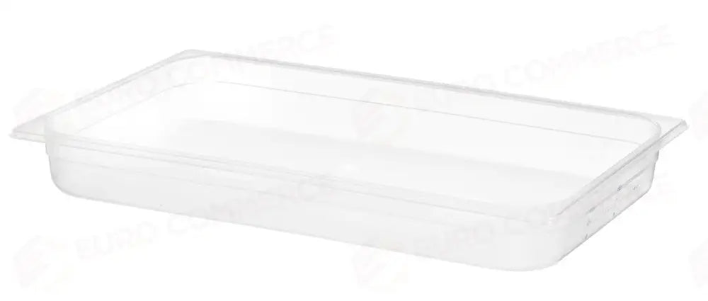 CONTENITORE GASTRONORM 1/1 GN 1/1 9L TRASPARENTE 530X325X(H)65MM - HENDI
