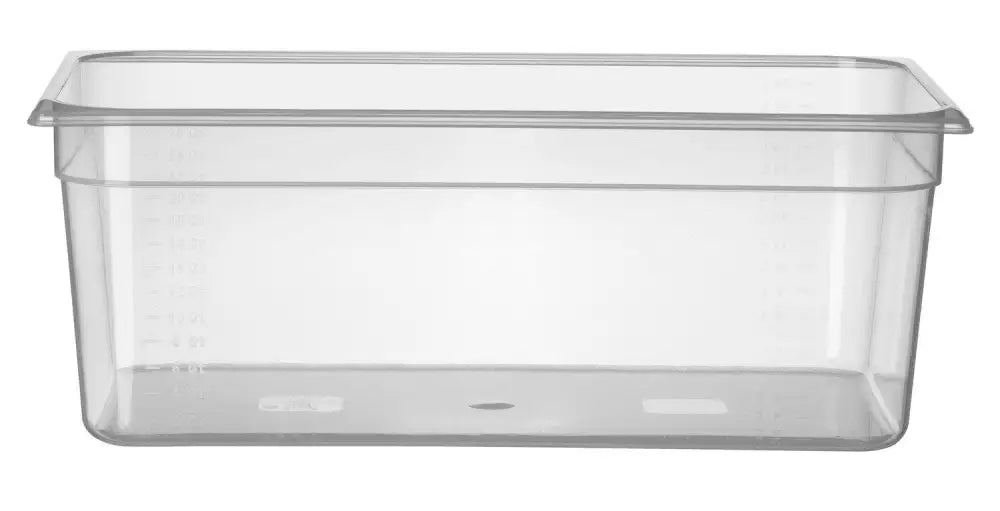 CONTENITORE GASTRONORM 1/1 PROFI LINE GN 1/1 28L TRASPARENTE 530X325X(H)200MM - HENDI