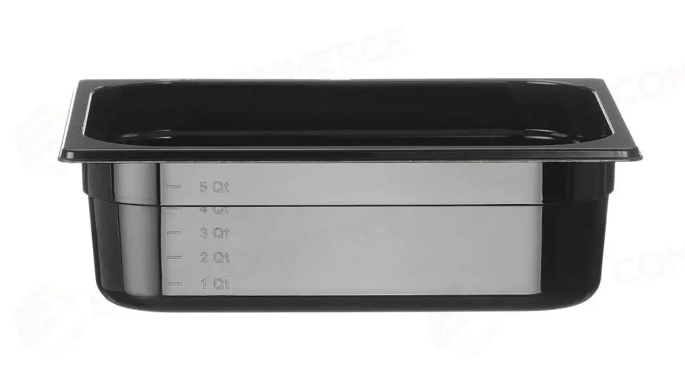 CONTENITORE GASTRONORM 1/2 PROFI LINE GN 1/2 6,5L NERO 325X265X(H)100MM - HENDI