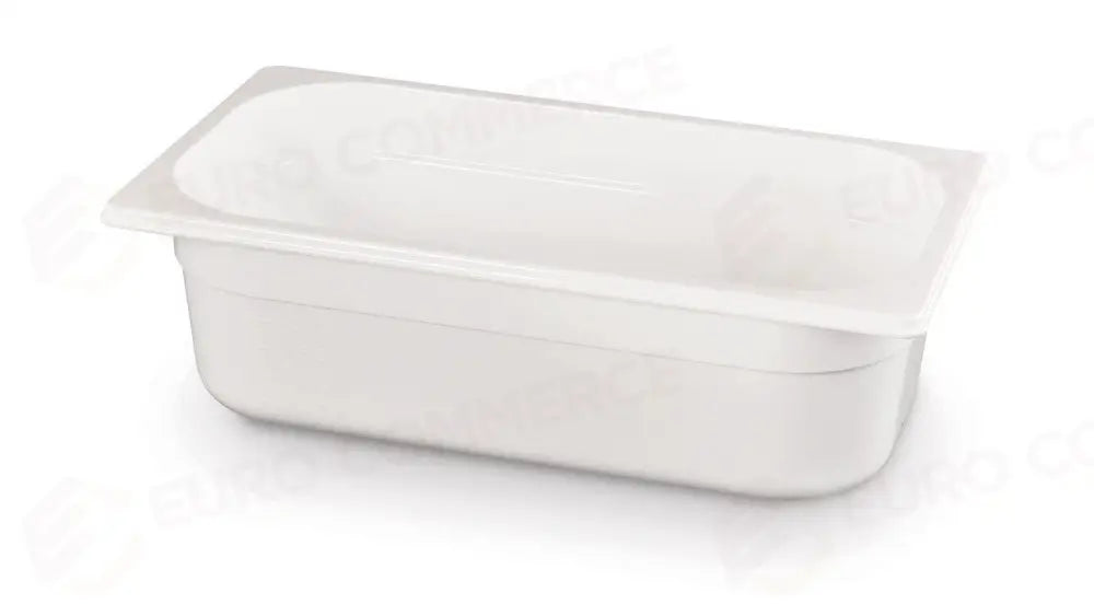 CONTENITORE GASTRONORM 1/3 GN 1/3 4L BIANCO 325X176X(H)100MM - HENDI