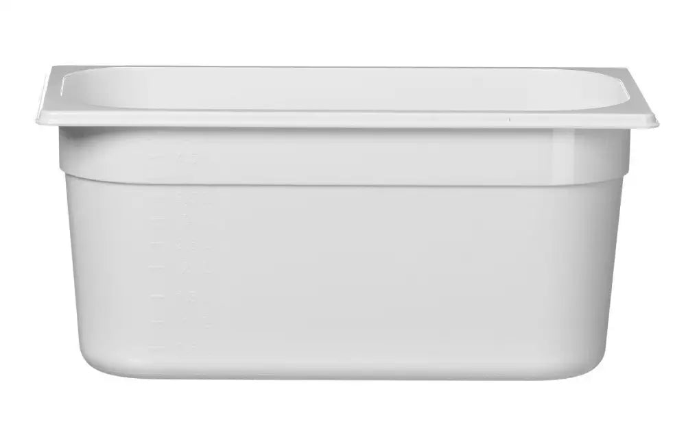 CONTENITORE GASTRONORM 1/3 GN 1/3 5,7L BIANCO 325X176X(H)150MM - HENDI
