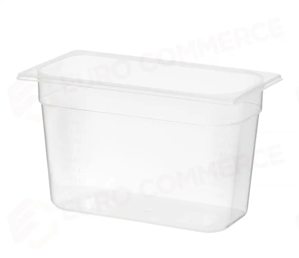 CONTENITORE GASTRONORM 1/3 HENDI PROFI LINE GN 4L TRASPARENTE 325X176X(H)100MM - 880227