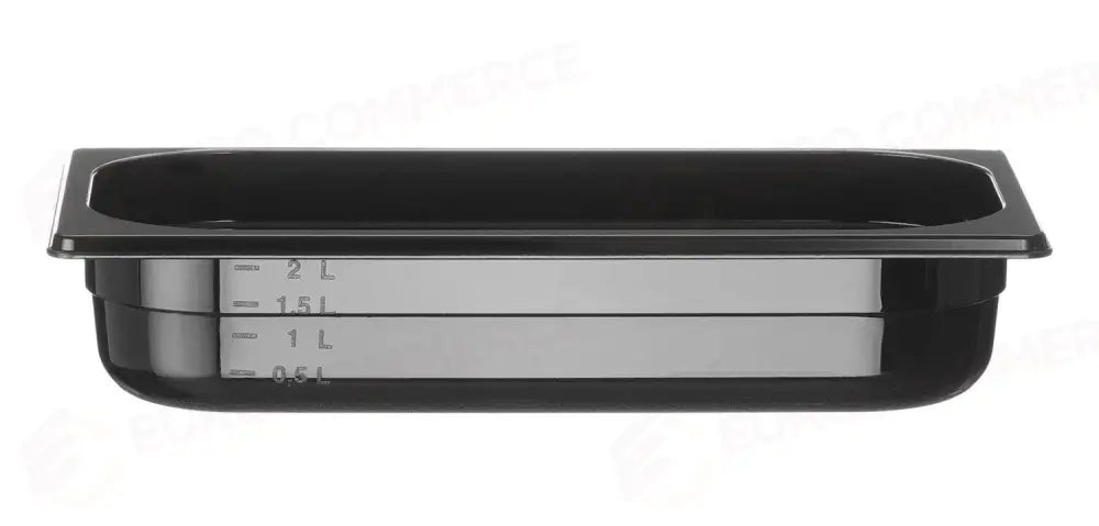 CONTENITORE GASTRONORM 1/3 PROFI LINE GN 1/3 2,5L NERO 325X176X(H)65MM - HENDI