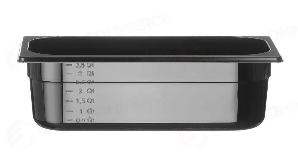 CONTENITORE GASTRONORM 1/3 PROFI LINE GN 1/3 4L NERO 325X176X(H)100MM - HENDI